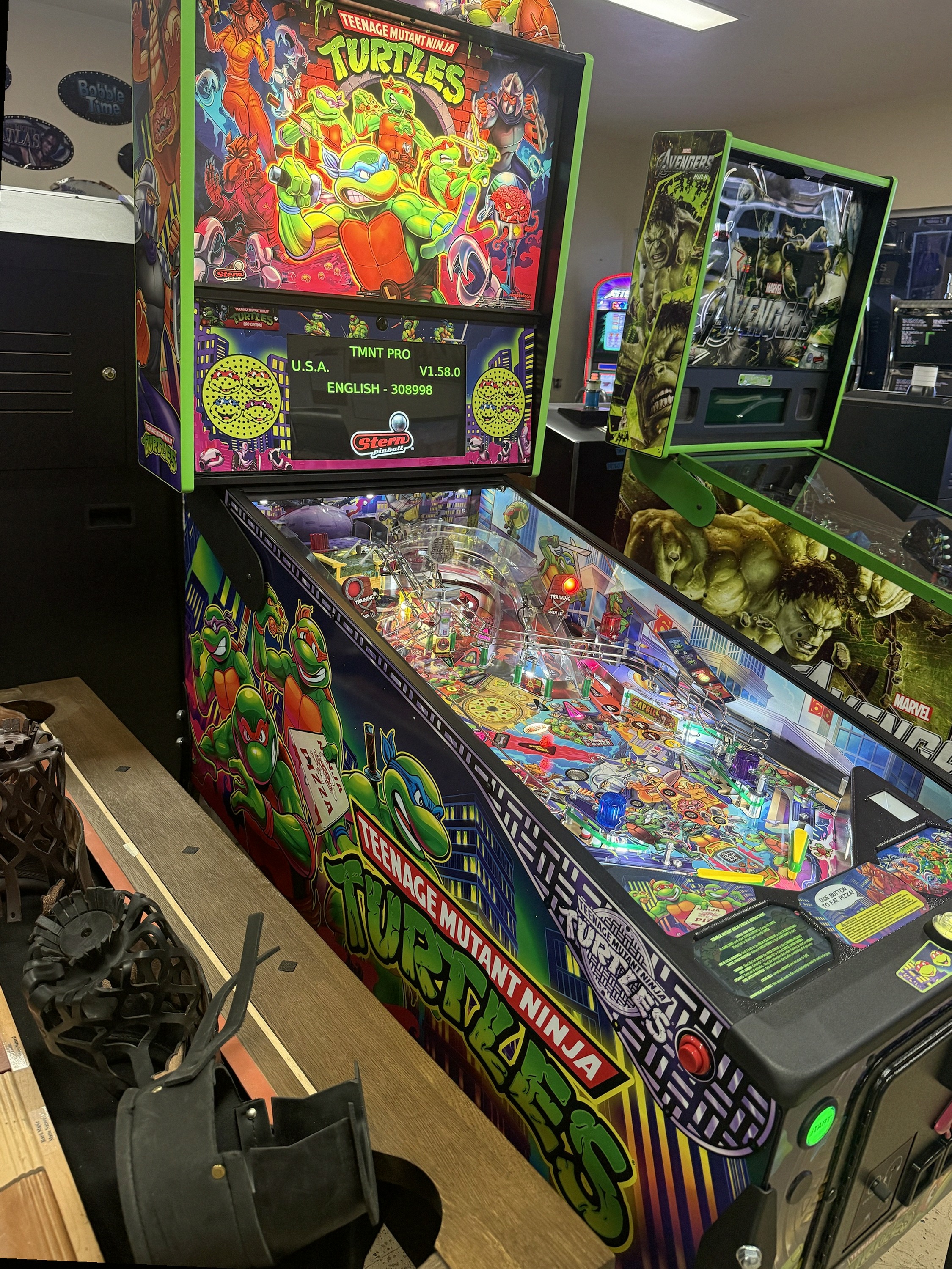 TMNT Turtles Pro Stern Pinball
